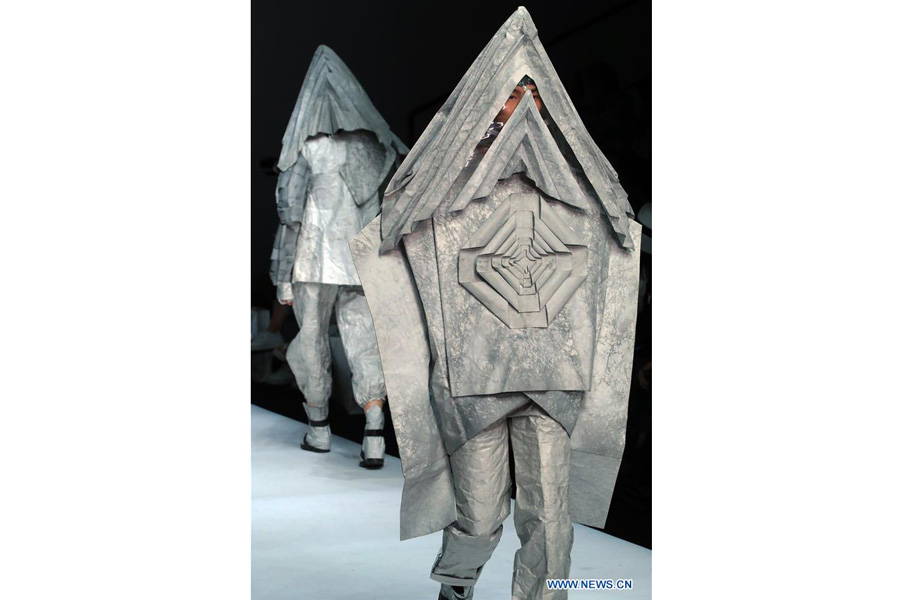 Creations of graduates presented in China Graduate Fashion Week