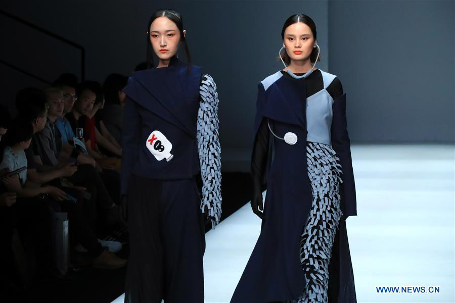 Creations of graduates presented in China Graduate Fashion Week
