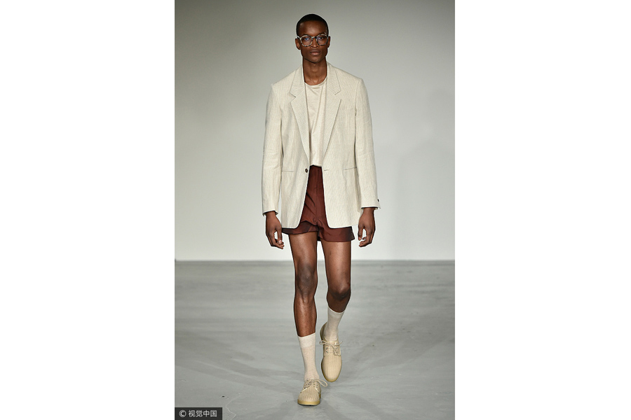 2018 London menswear fashion week:E. Tautz