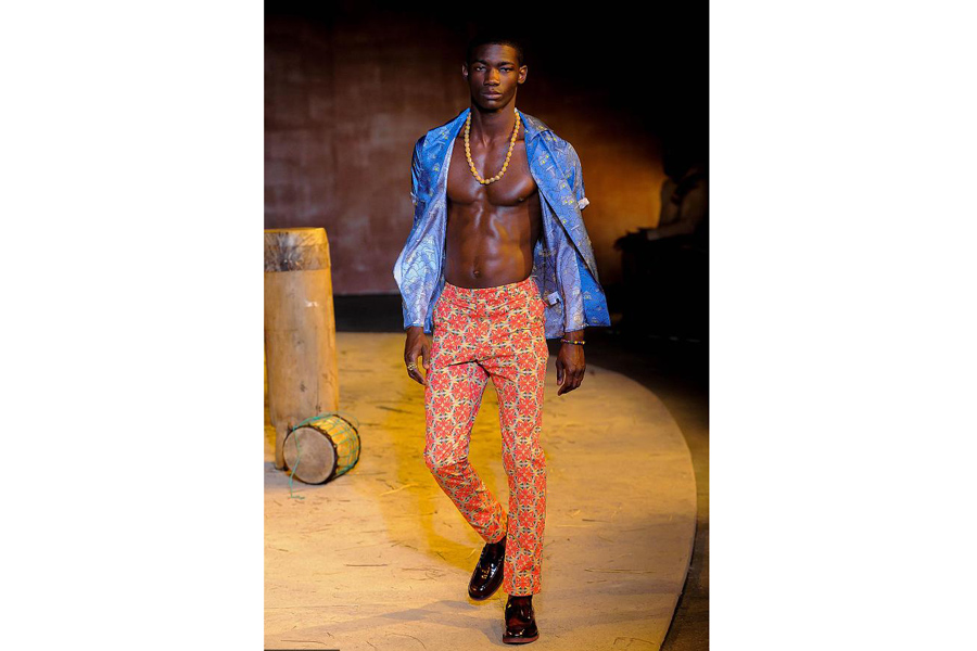 2018 New York menswear fashion show: Teddy Ondo Ella