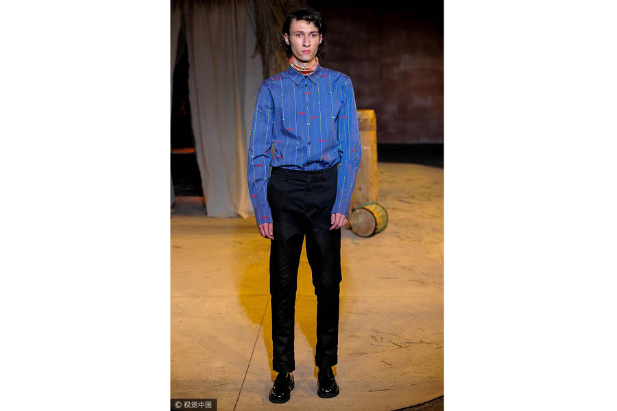 2018 New York menswear fashion show: Teddy Ondo Ella