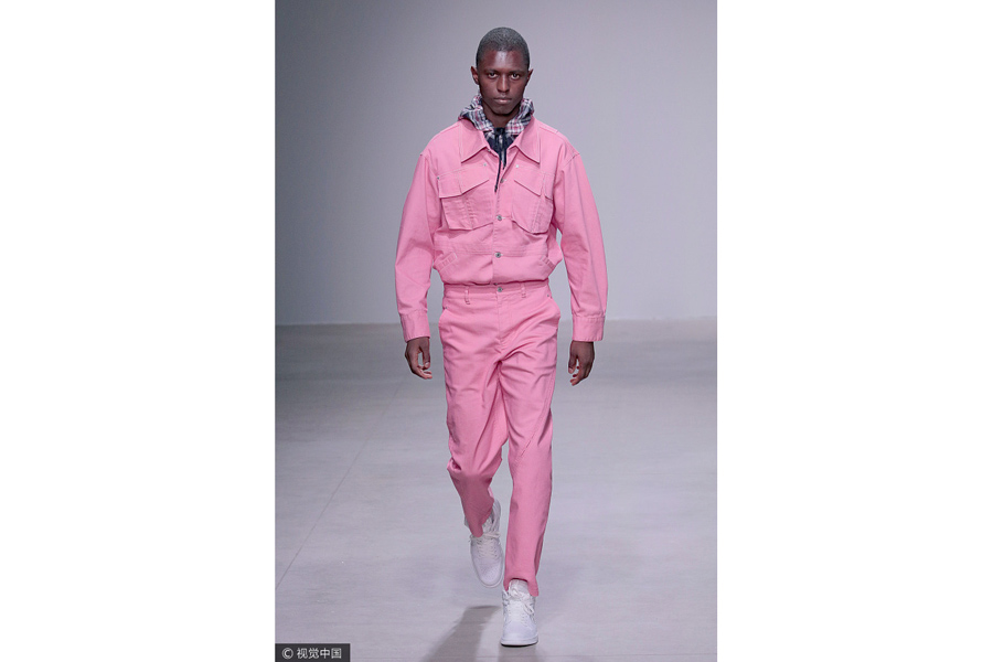 2018 New York menswear fashion show:Feng Chenwang