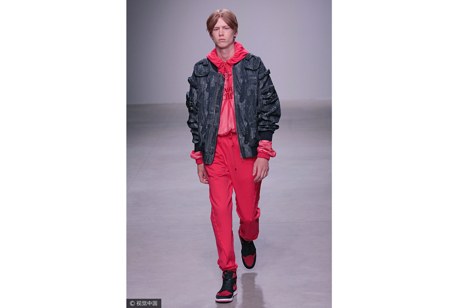 2018 New York menswear fashion show:Feng Chenwang