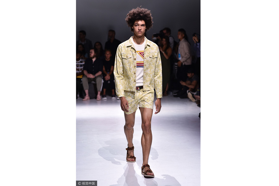 2018 New York menswear fashion show:Parke and Ronen