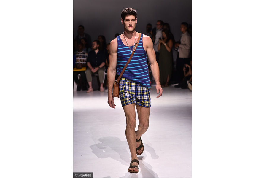 2018 New York menswear fashion show:Parke and Ronen