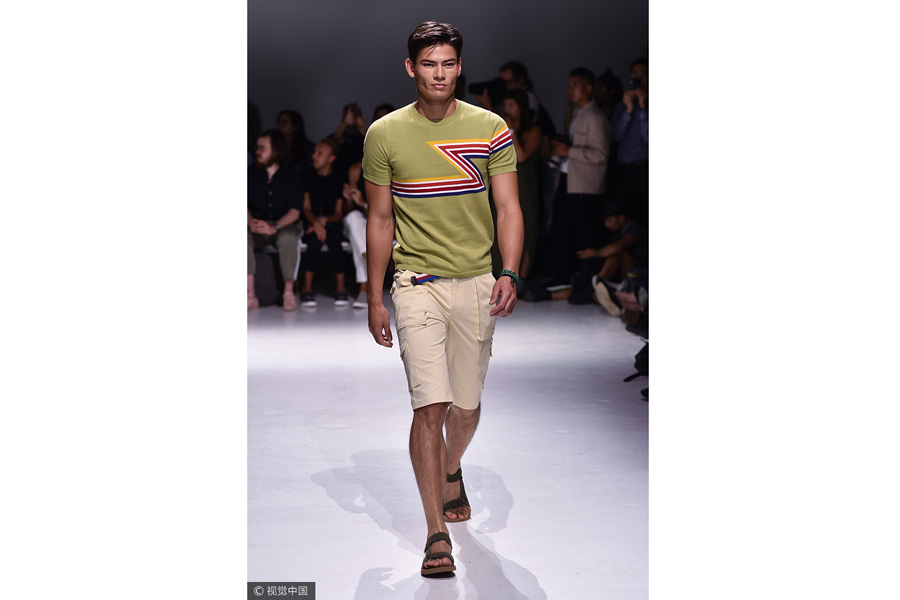 2018 New York menswear fashion show:Parke and Ronen