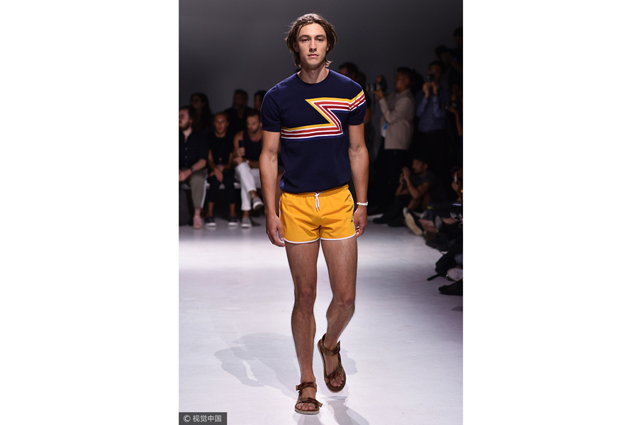 2018 New York menswear fashion show:Parke and Ronen