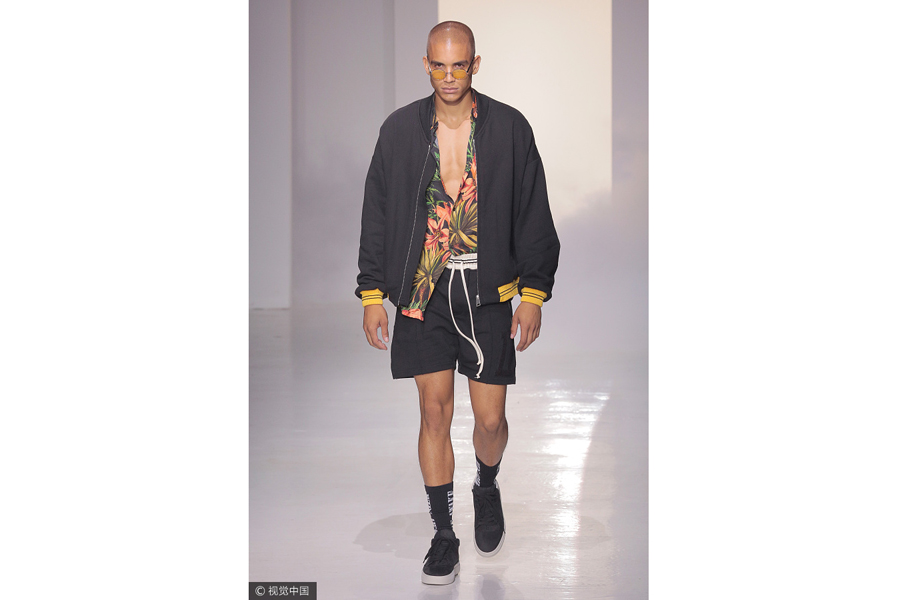 2018 New York menswear fashion show: Represent brand show