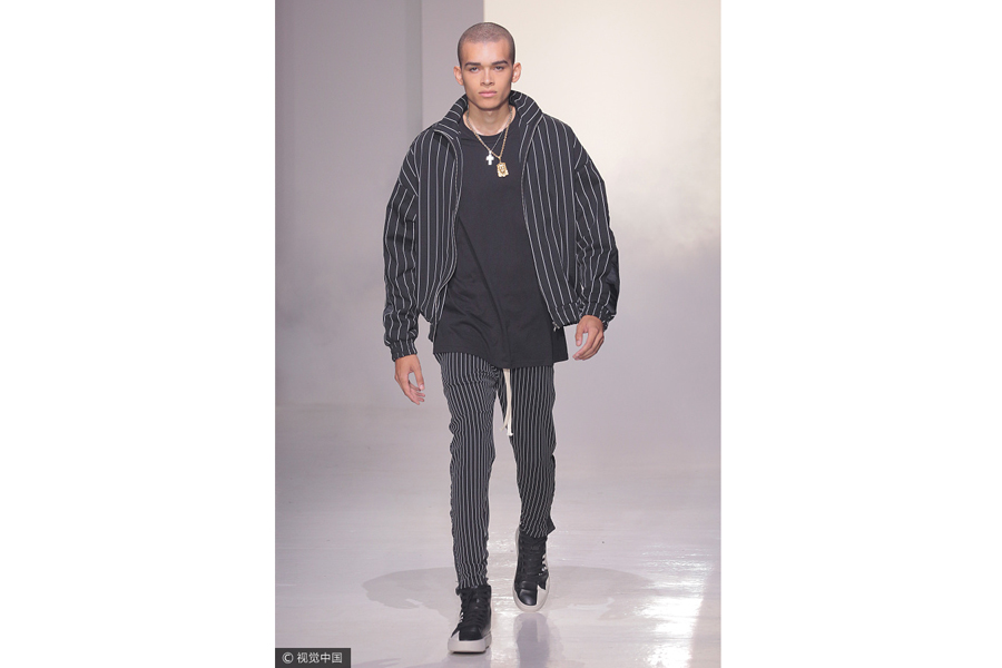 2018 New York menswear fashion show: Represent brand show