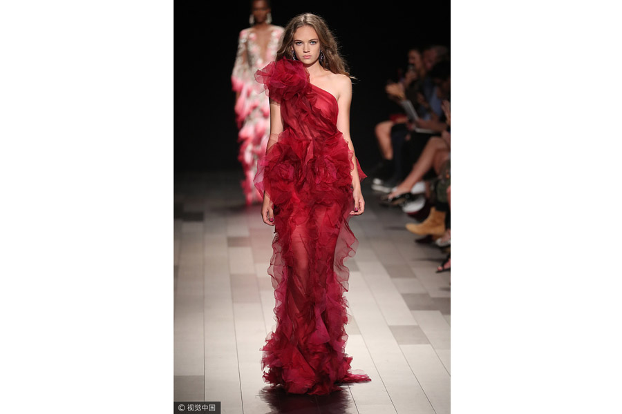 2017 New York fashion week: Marchesa