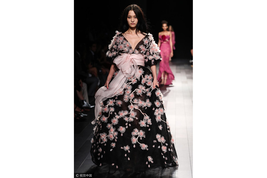 2017 New York fashion week: Marchesa