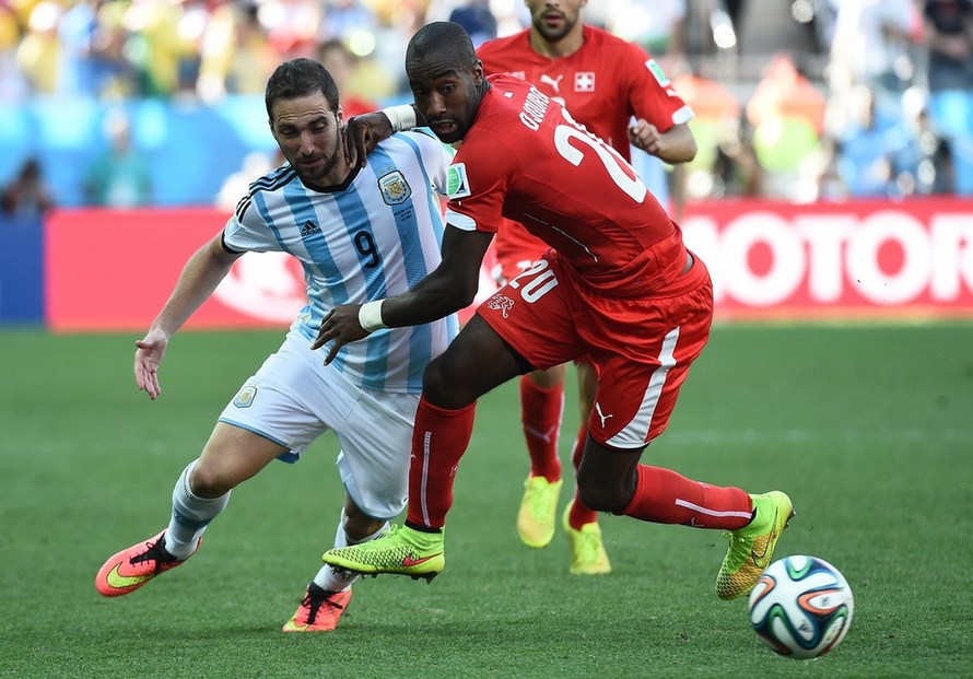 世界杯1/8决赛：阿根廷1-0瑞士