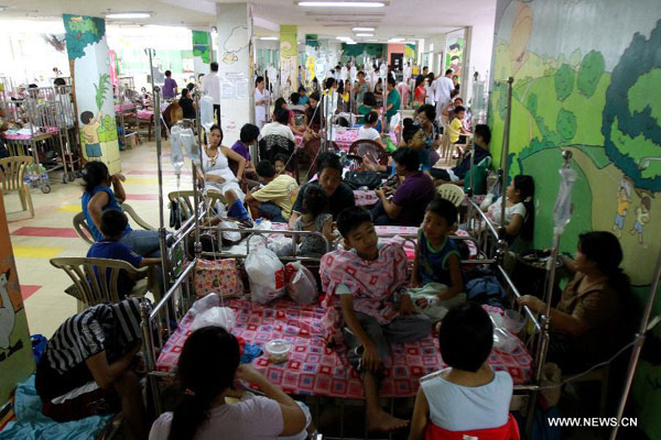 51,597 dengue cases reported from Jan to July in Philippines