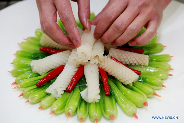 Culinary contest held in Neijiang, China's Sichuan