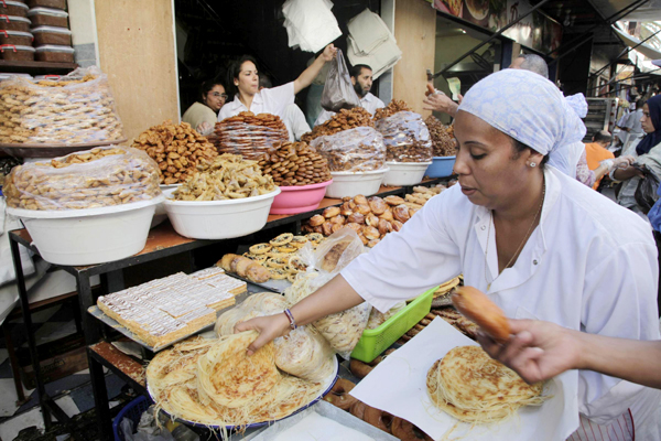 People prepare for Ramadan