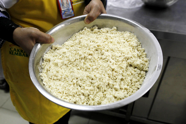 Street food in Jakarta:noodles