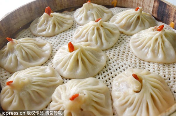 China's famous <EM>baozi<EM></EM></EM>