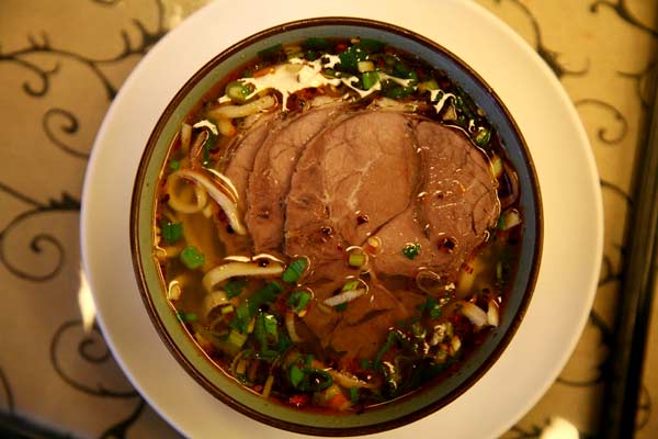 Lanzhou beef noodles