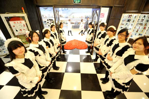 Cosplay diner attracts China's animation fans