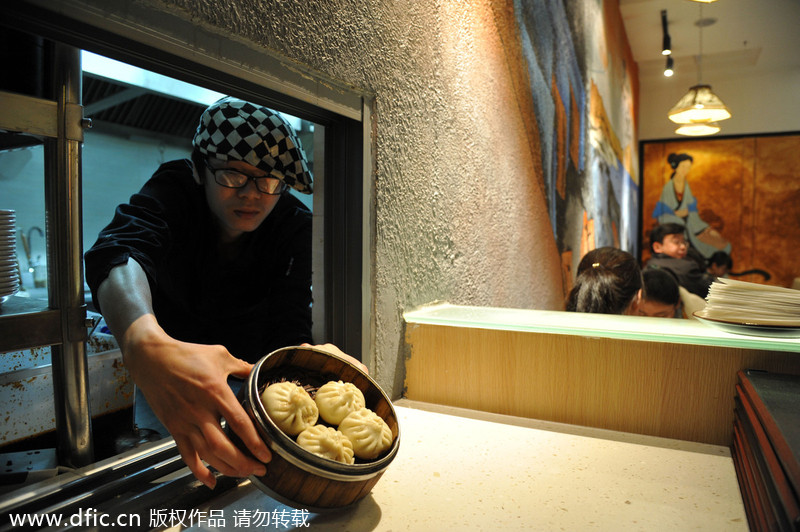 Qingfeng buns shipped by air from Beijing