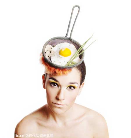 Fashion food hats