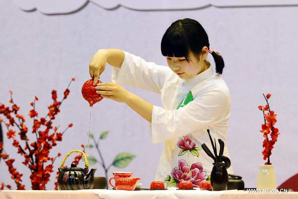 Youth tea art contest kicks off in Hangzhou