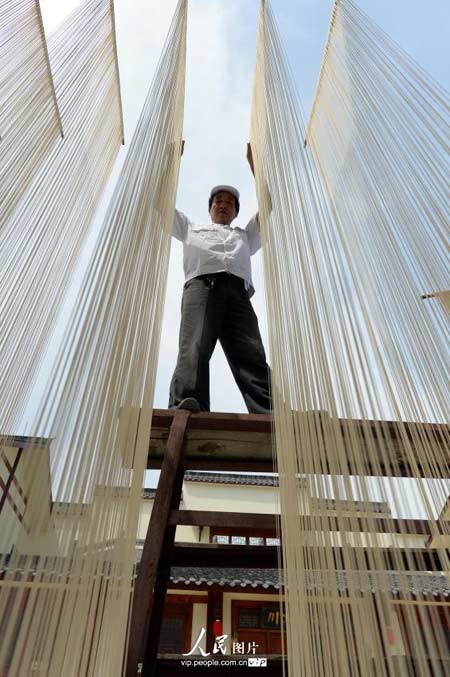 The Hakka 'Kung Fu' noodle in north Sichuan