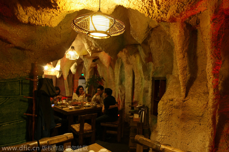 Restaurant in a 'cave'