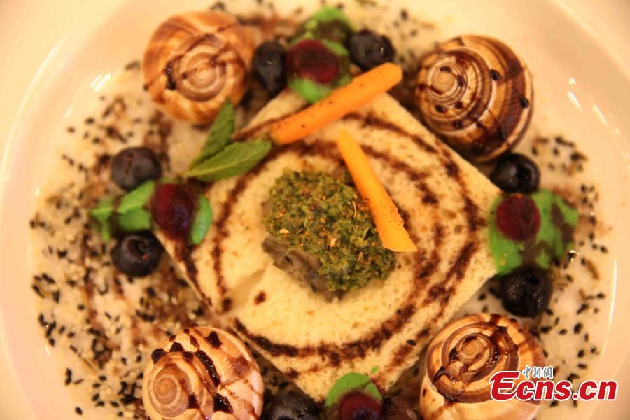Snails star at French cuisine festival in Beijing