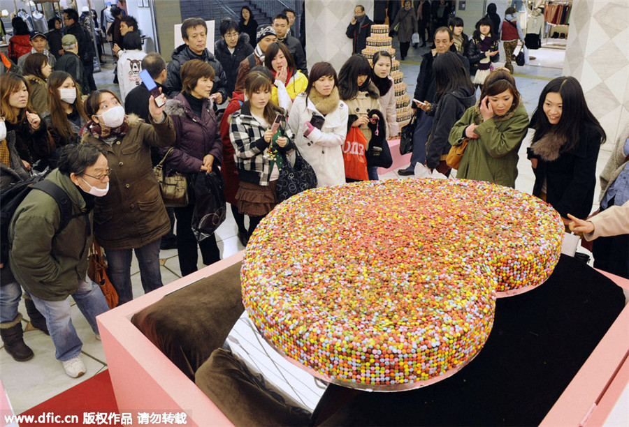 Delicious bites in record-breaking sizes