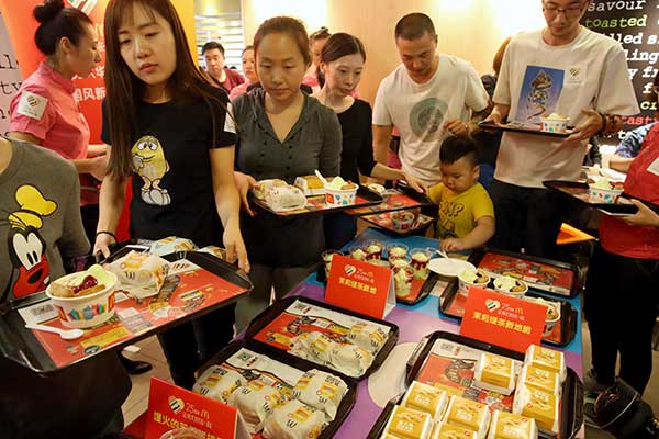 McDonald’s offers new dishes for Chinese fans