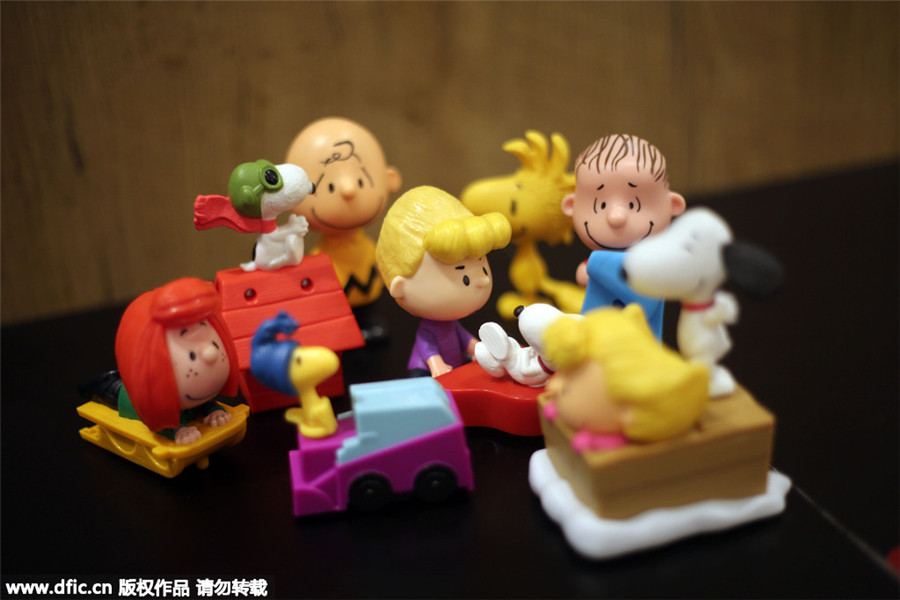 Snoopy-themed McDonald's delights Shanghai