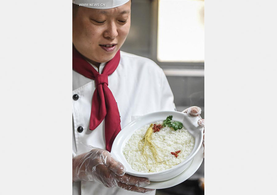 Ginseng Dishes in Fusong, NE China