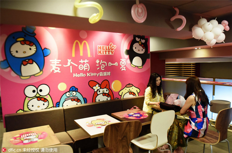 Hangzhou opens first Hello Kitty restaurant