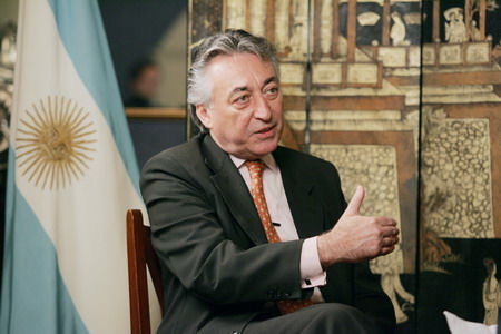 Argentina's Ambassador to China Cesar Mayoral