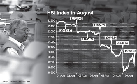 Stocks tumble amid China data, US debt