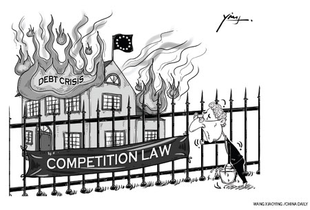 Time for debt-ridden EU nations to re-visit its competition law