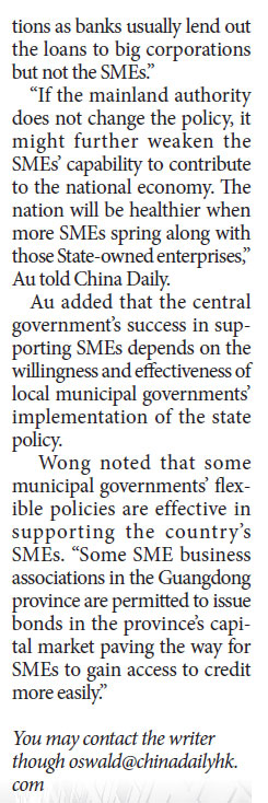 Govts support SMEs against likely economic downturn