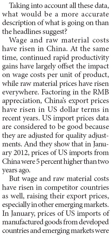 Despite rising labor and other costs, China's export sector is doing fine