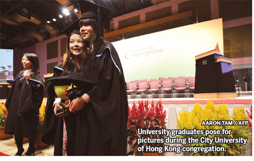 Mainland students vie for higher-ed in Hong Kong