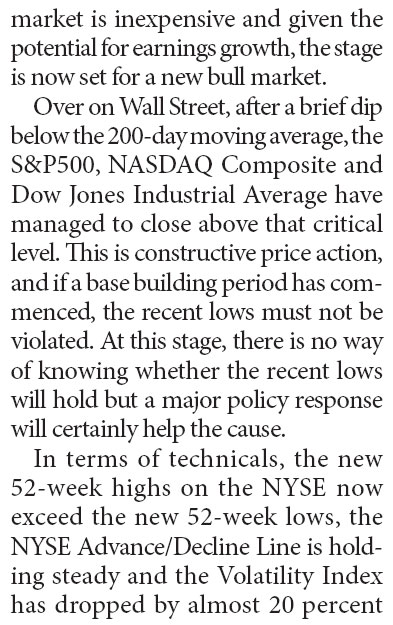 Monetary easing could trigger rally in mainland mkt