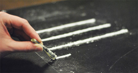 Ice and snow forecast for street drugs