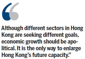 Where can Hong Kong reclaim more land for development?