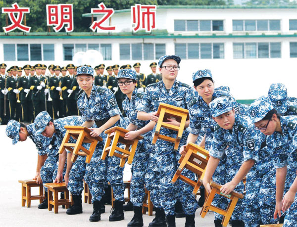HK students joining PLA summer camp discover discipline and a positive outlook