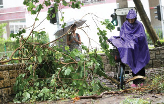 HK recovers quickly from typhoon