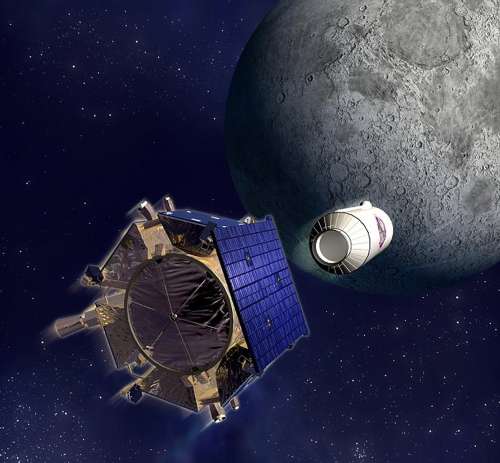 美国火箭卫星连续撞月 探测月球是否有水