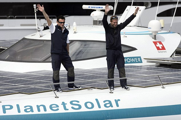 世界最大全太阳能游艇成功完成环球航行 历时20个月