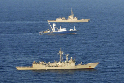 收330万美元赎金 索马里海盗释放西班牙渔船及36名人质