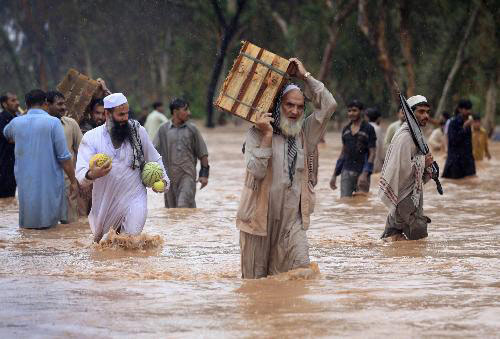 美国介入巴基斯坦救灾 被疑动机不纯