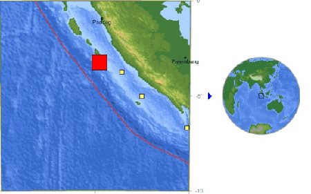 印尼苏门答腊岛强震引发海啸 发生150余次余震